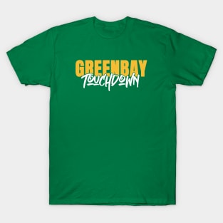 Packers : Greenbay Touchdown T-Shirt